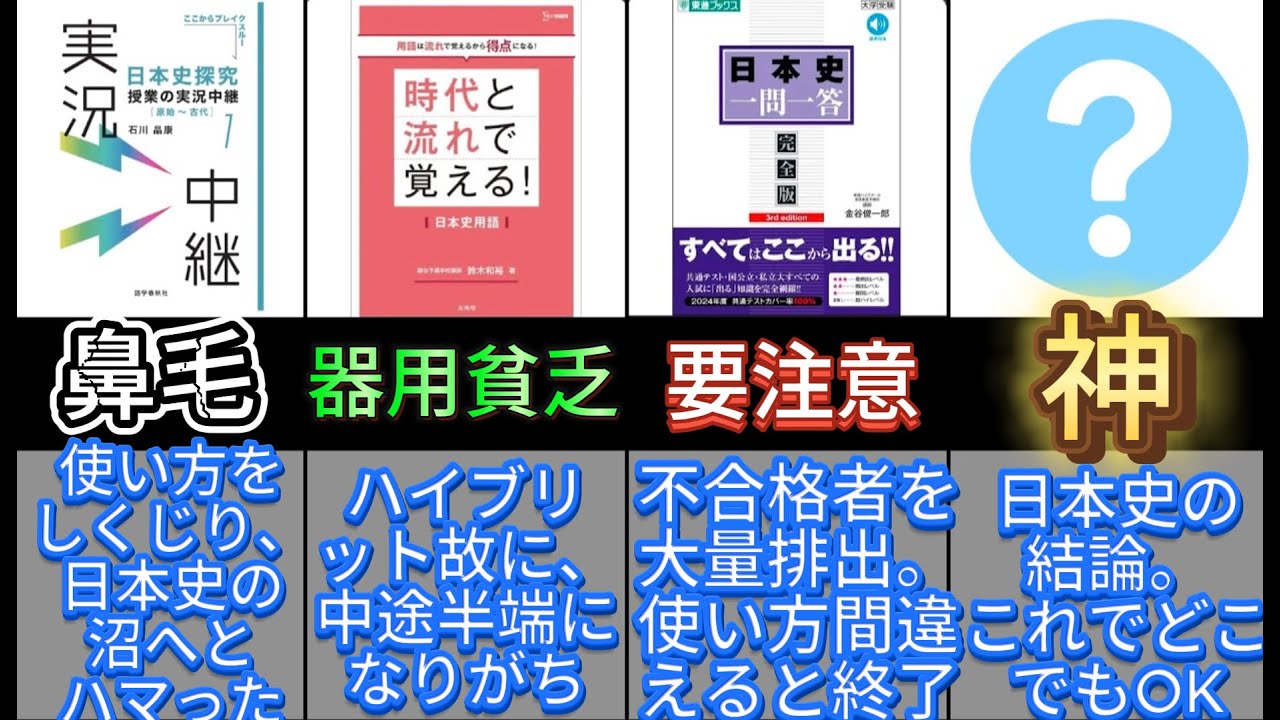 Honest Opinions] A serious review of Japanese history textbooks