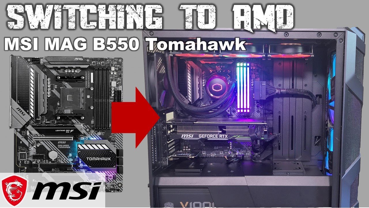 Switching to AMD with MSI's MAG B550 Tomahawk and Ryzen 7 3800XT