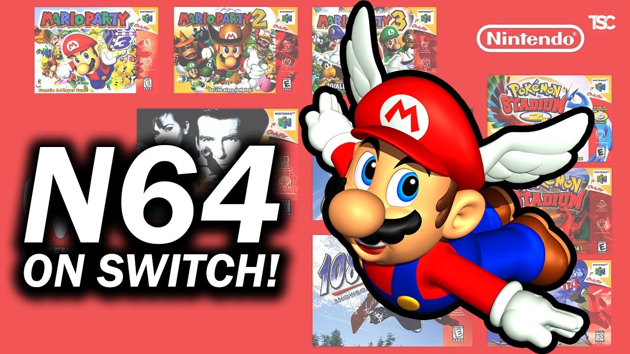Nintendo Switch Online: Complete List of N64 Games - YouTube