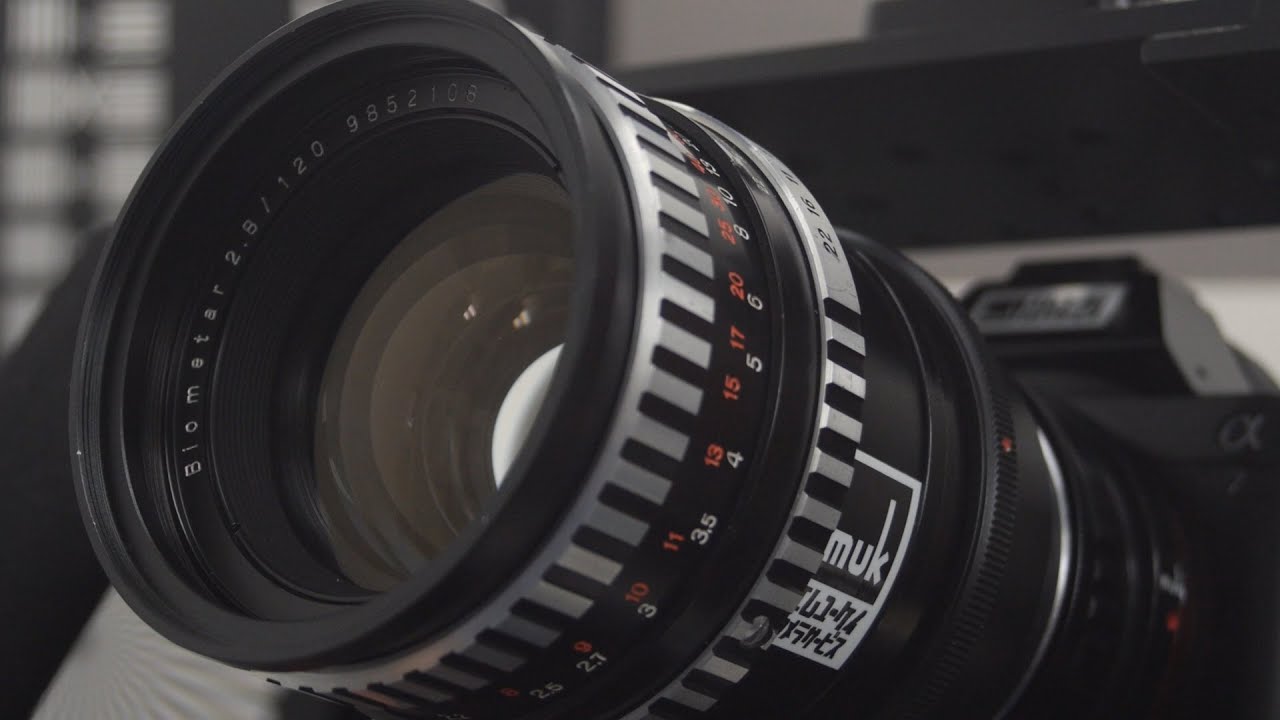 SONY A7 + Carl Zeiss Jena Biometar 120mm f2.8 Pentacon6 Old lens