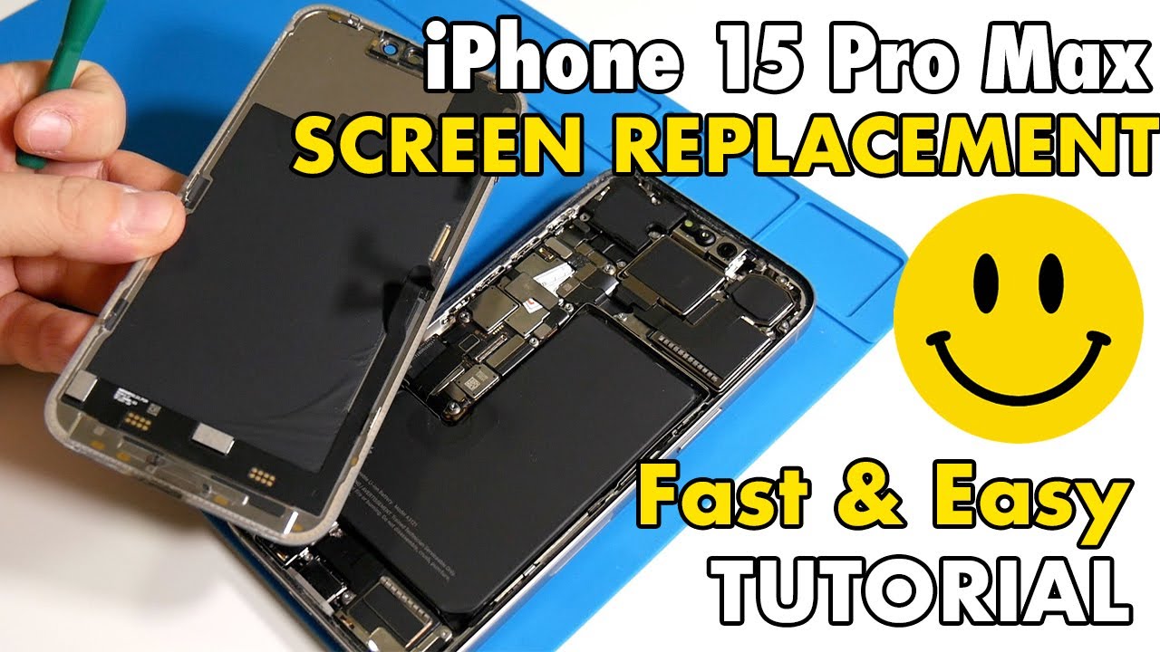 iPhone 15 Pro Max Screen Replacement / Tutorial How-to Replace