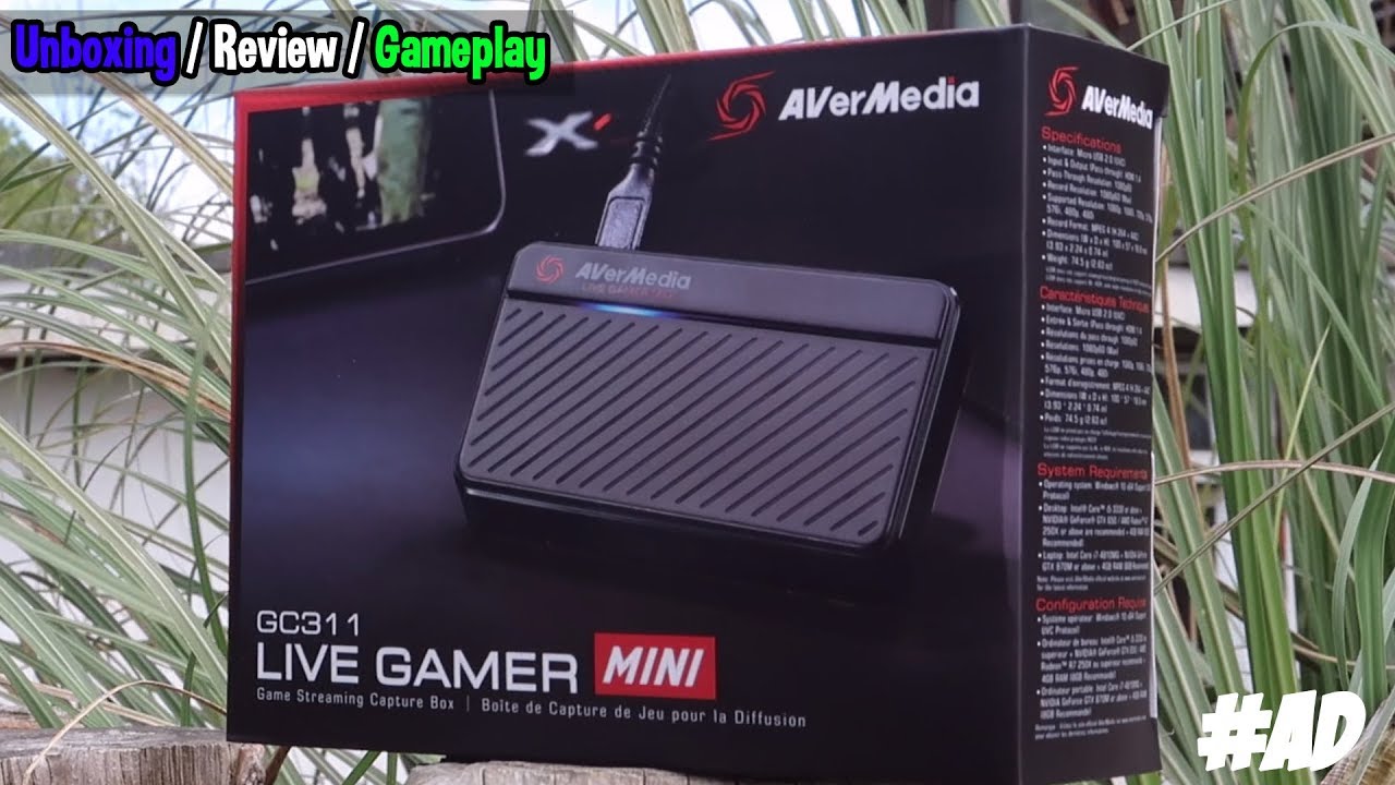 AVerMedia Live Gamer Mini (GC311) Review - Unboxing - Gameplay