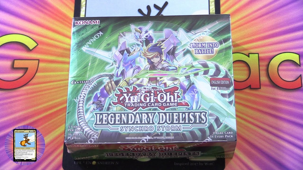 遊戯王 古代の戦いの缶 Synchro Storm Yugioh Legendary Duelists