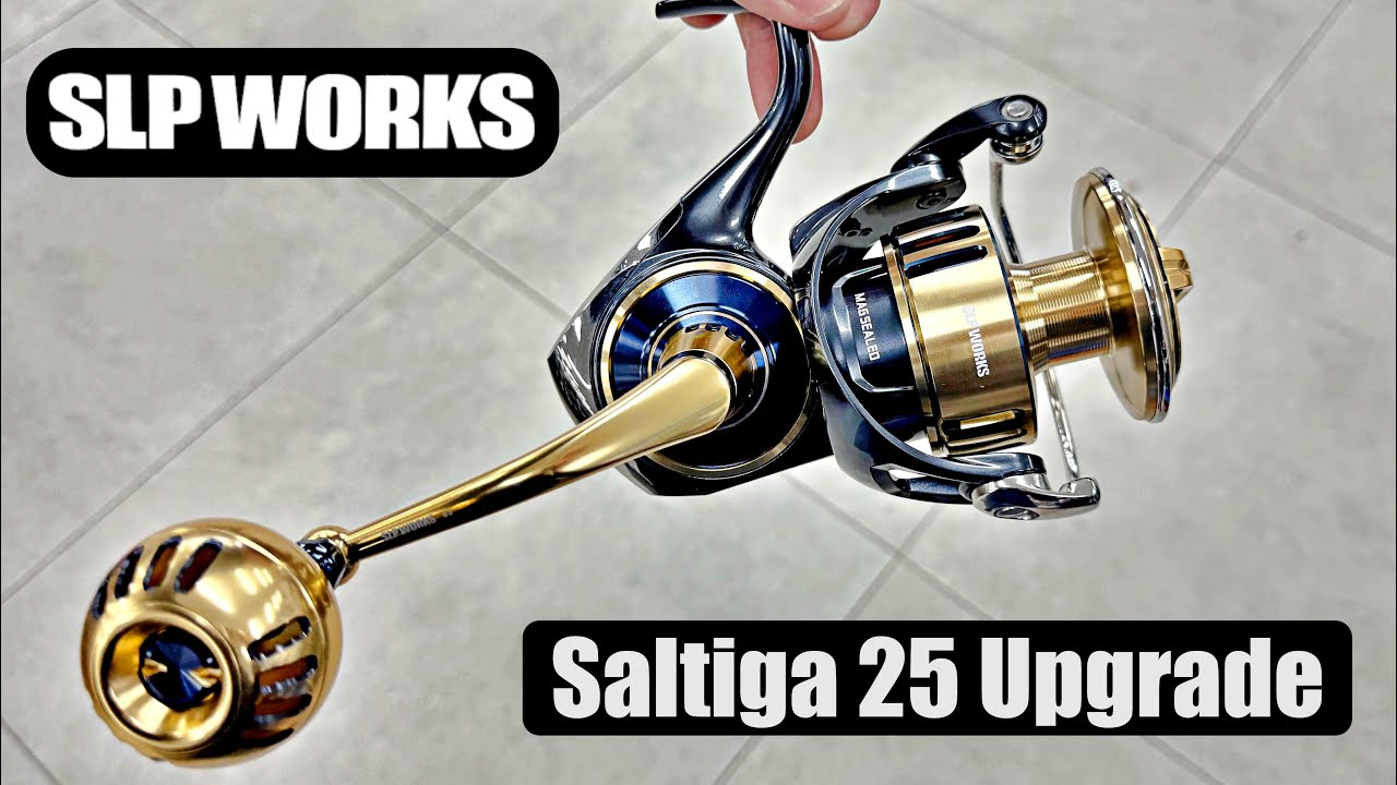 💸 DAIWA SALTIGA 25 SLP WORKS Custom Upgrade | 8000, 14000, 25000