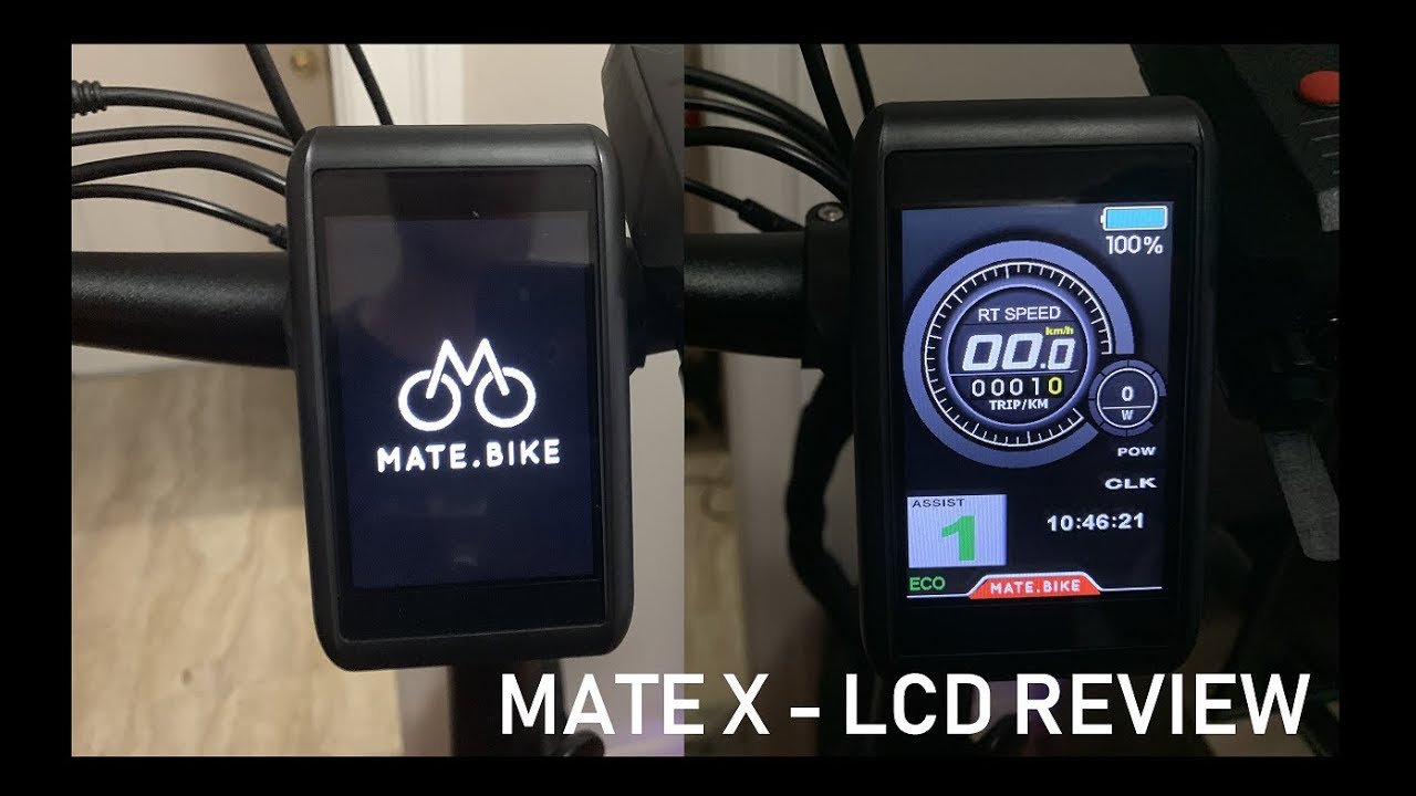 Mate Bike - Mate X - LCD Review - First impression part 2 - YouTube