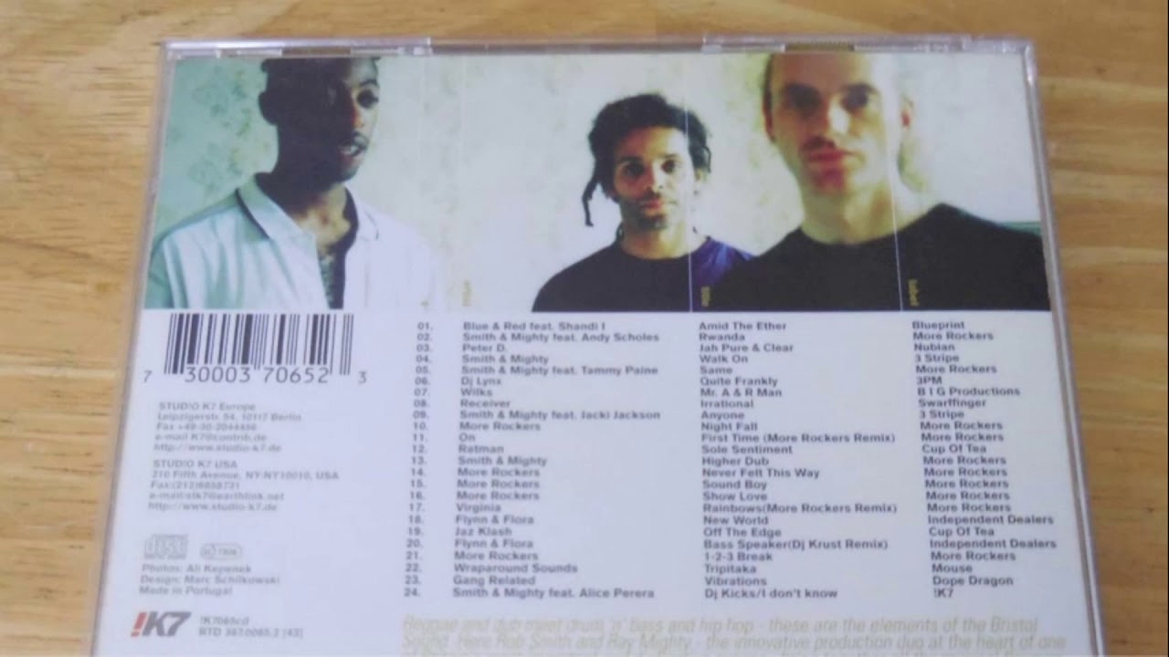 SMITH & MIGHTY - DJ KICKS - !K7 1998 Full Mix - YouTube