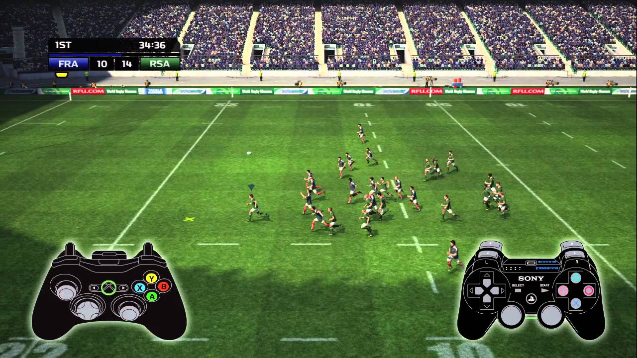 Rugby World Cup Game 2011 - Gameplay highlights and features - YouTube