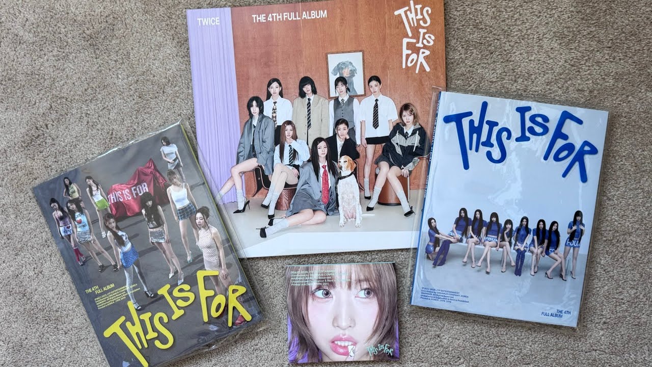 Twice THIS IS FOR Target Album Unboxing - YouTube