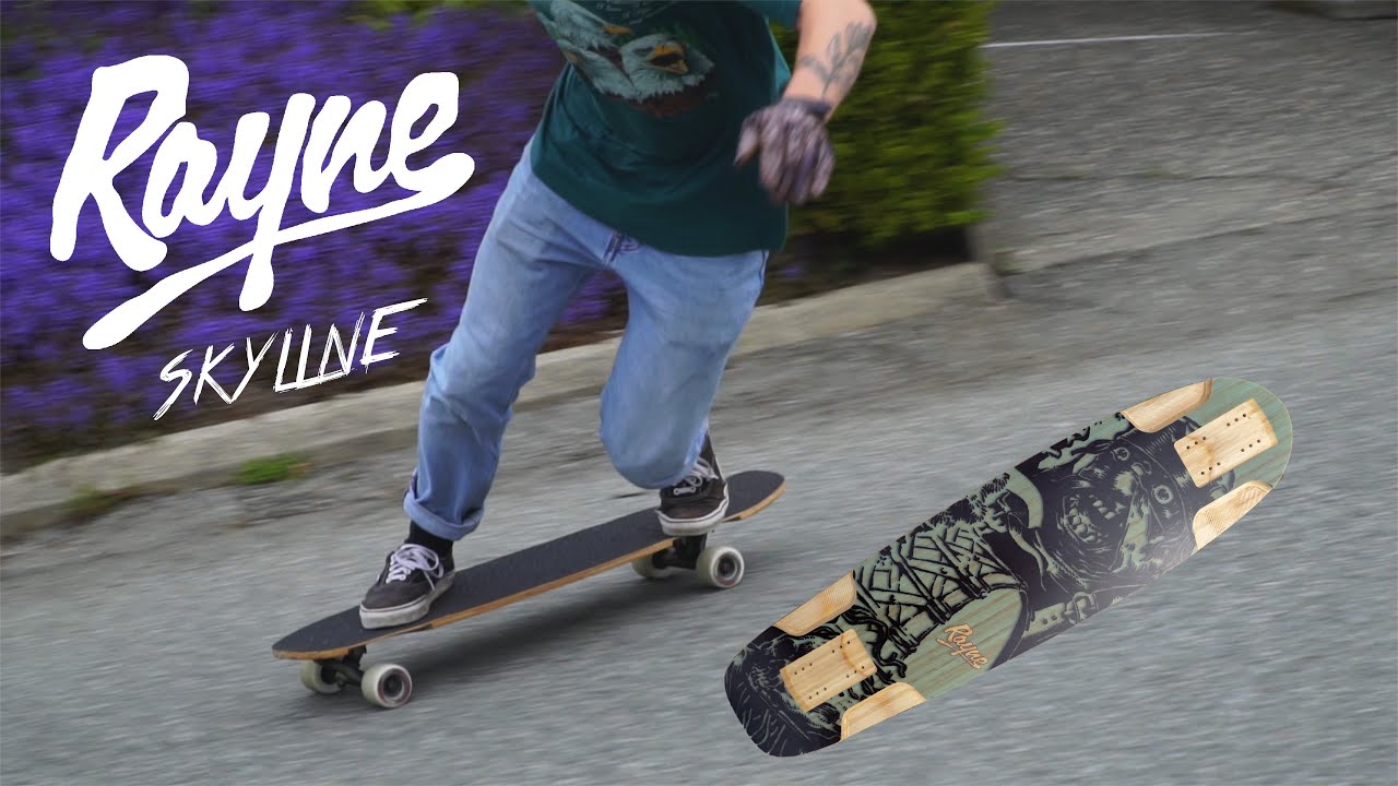 レインロングボード スカイライン36 ダウンヒルデッキ / Rayne