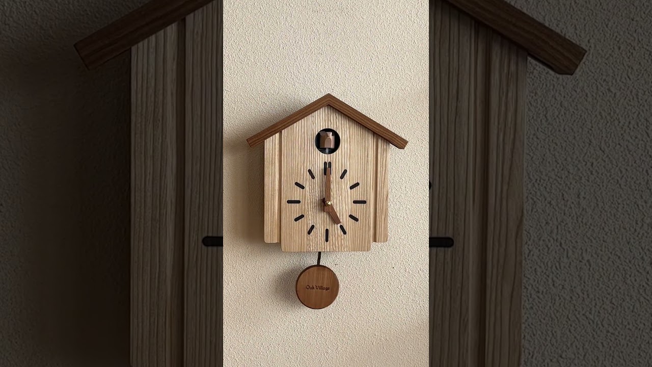 カッコークロック 森の巣箱｜オークヴィレッジオンラインショップ