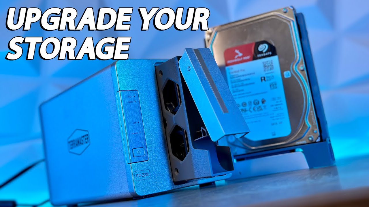 TERRAMASTER F2-223 - Entry Level NAS Upgraded - Instructions