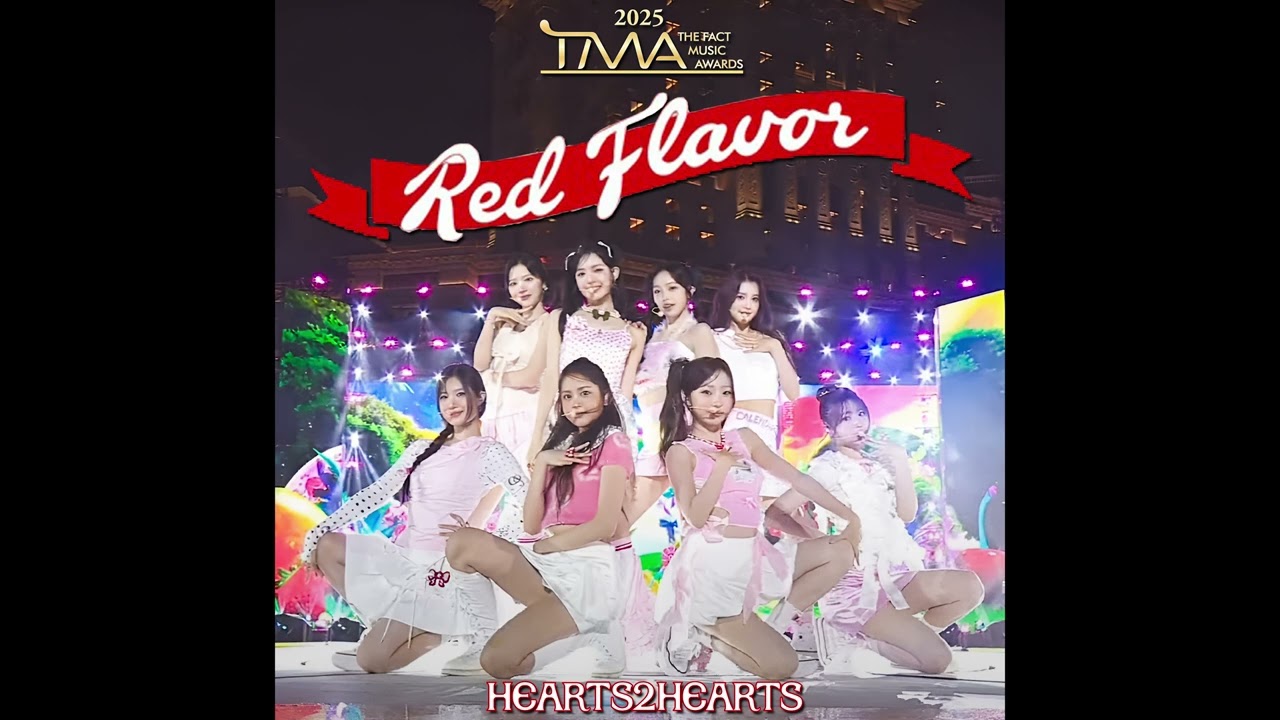HEARTS2HEARTS - 'Red Flavor' (원곡 : RED VELVET) | TMA 2025 (AUDIO