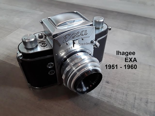 Ihagee EXA - E. Ludwig Meritar 50mm f2,9 Red V - SLR Camera made