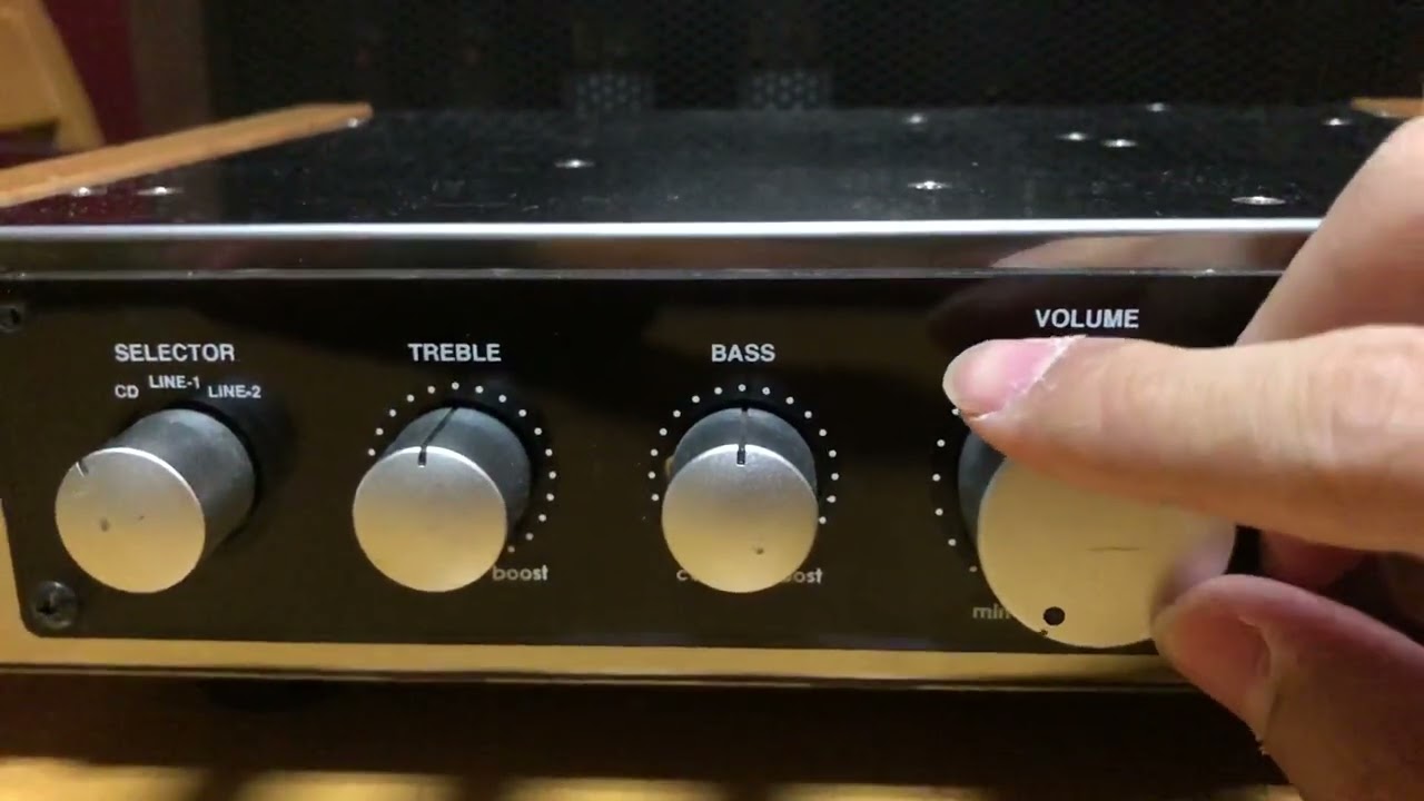 オーディオ視聴動画 Sunvelley advance stella SV-3 真空管プリアンプ