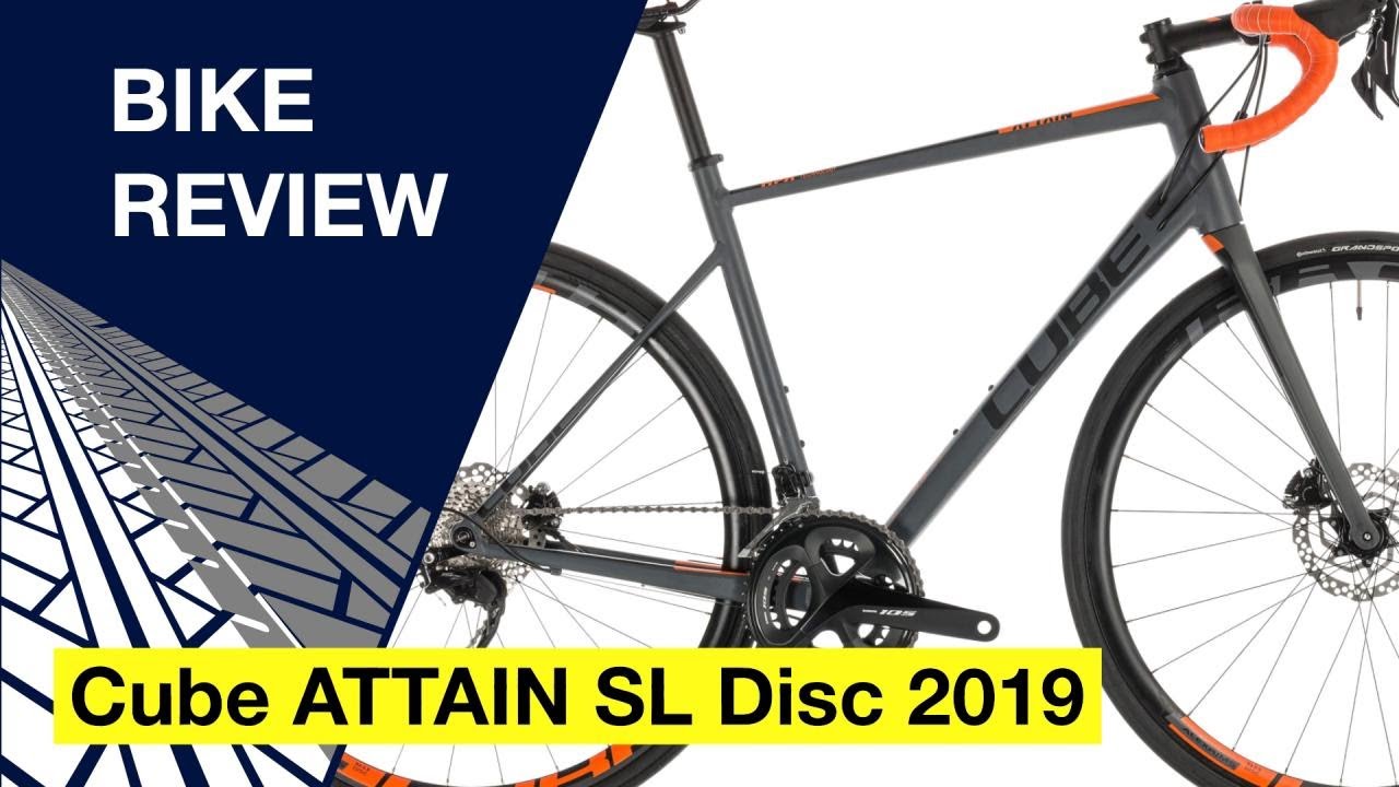 Cube ATTAIN SL Disc 2019: Bike review - YouTube