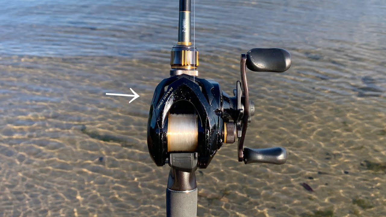 I can't use Bass One XT [Baitcasting reel brake settings] - YouTube