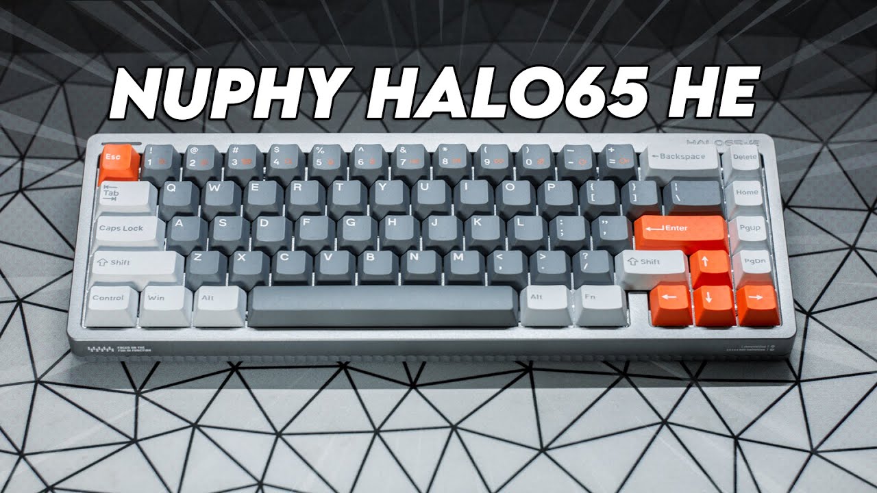 My NEW Favourite Keyboard! - NuPhy Halo65 HE - YouTube