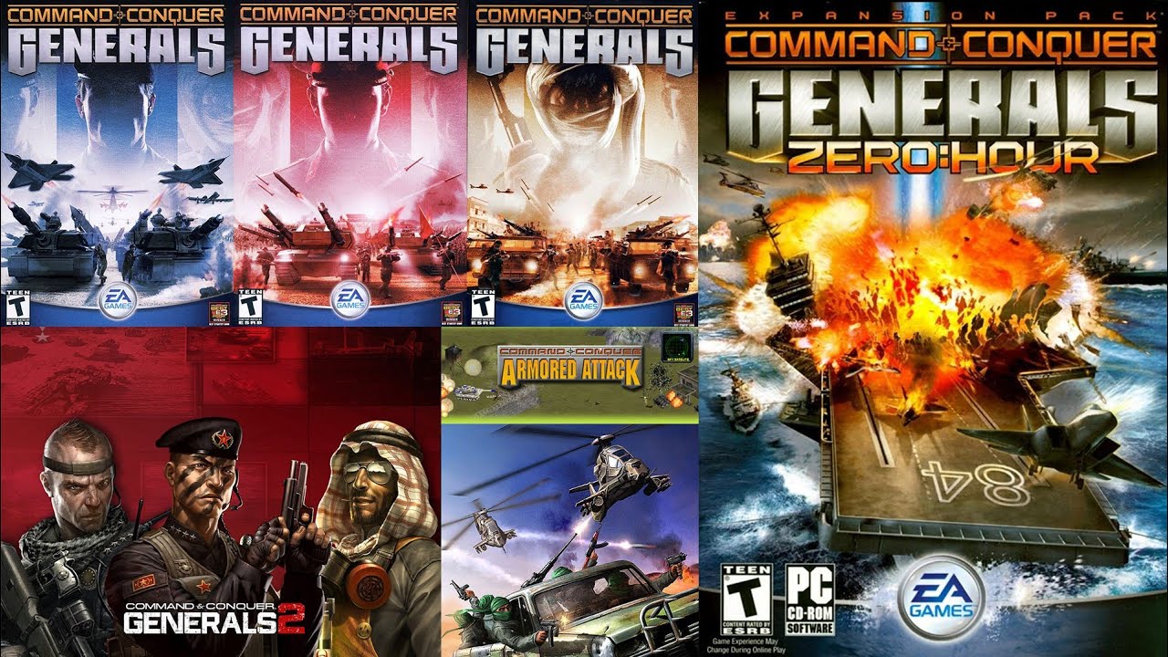 命令与征服将军进化史（2003-2013）#Command & Conquer #命令与征服