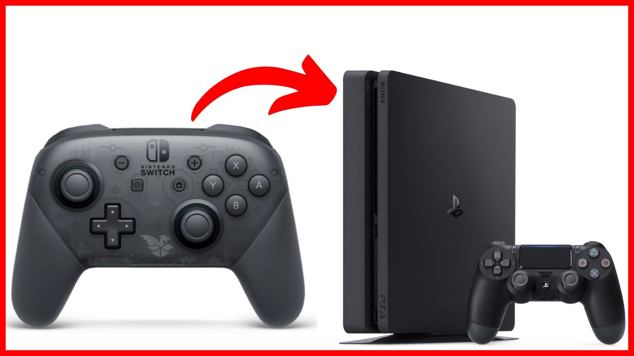 How to Connect Nintendo Switch Pro Controller to PS4 Working