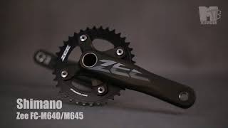 Shimano Zee Fc-M645 83mm Crankset | Jenson USA