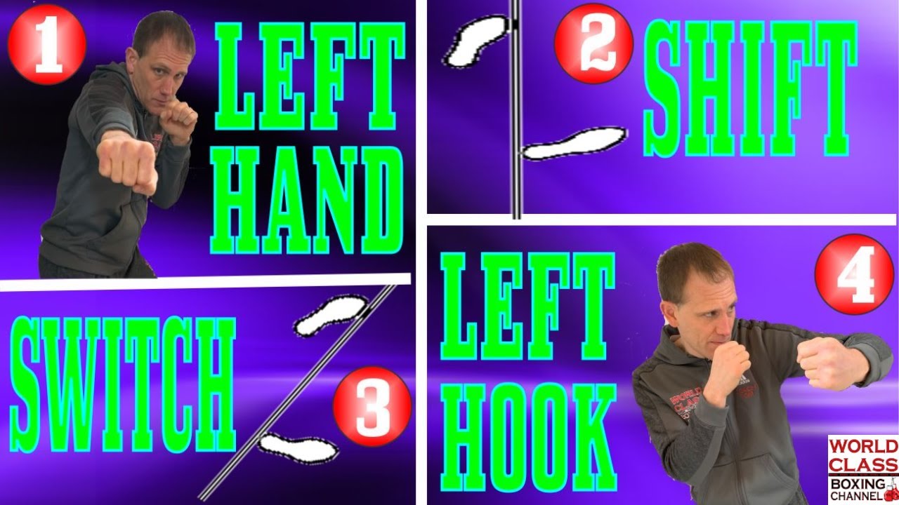 Using a Shift and a Switch to Land the Left Hook! - YouTube