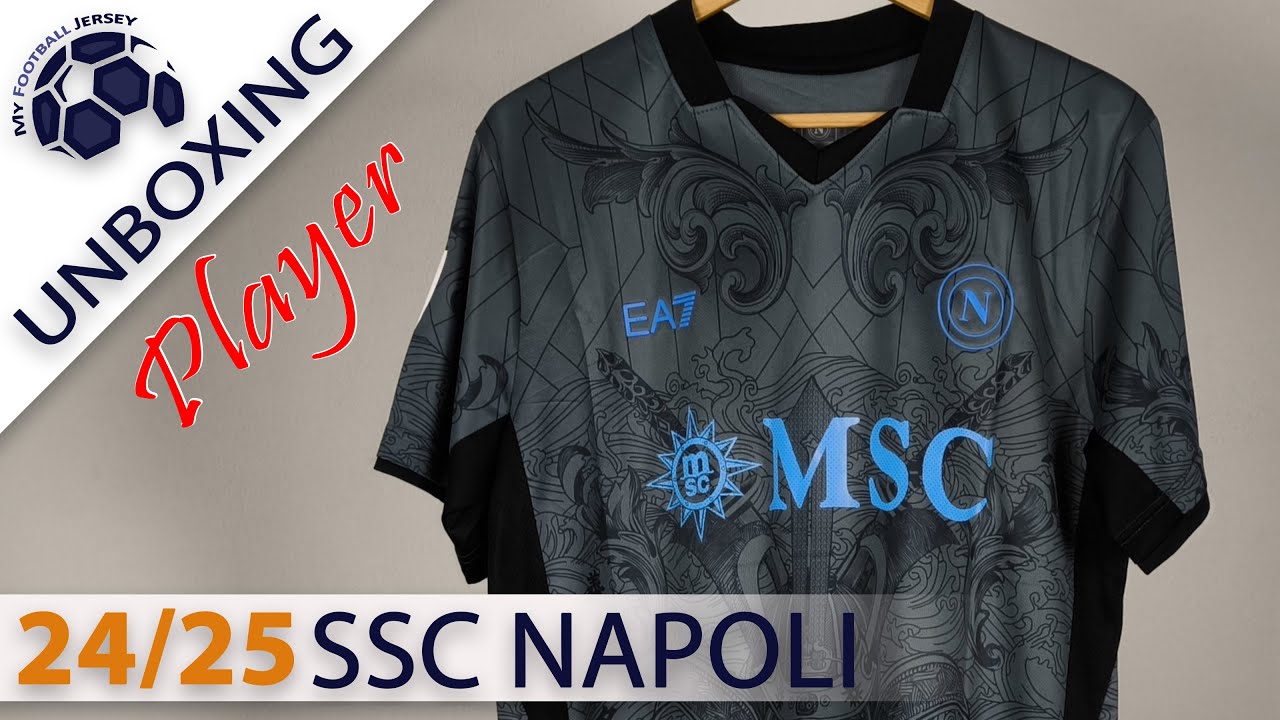 SSC Napoli Third Jersey 24/25 Buongiorno (BestZV1) Player Version