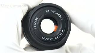 Voigtlander (フォクトレンダー) NOKTON 23mm F1.2 Aspherical SC X