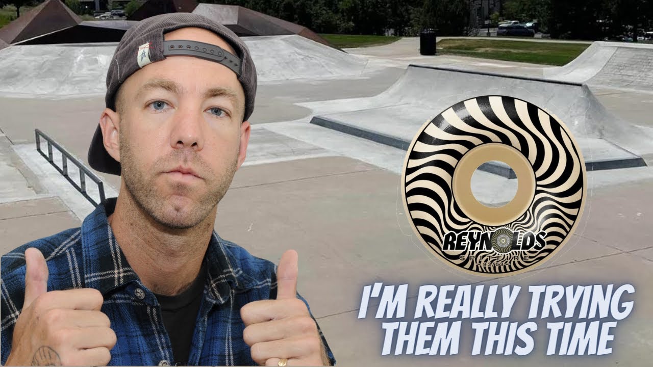 Andrew Reynolds Spitfire 93's Soft Slider Wheels - YouTube
