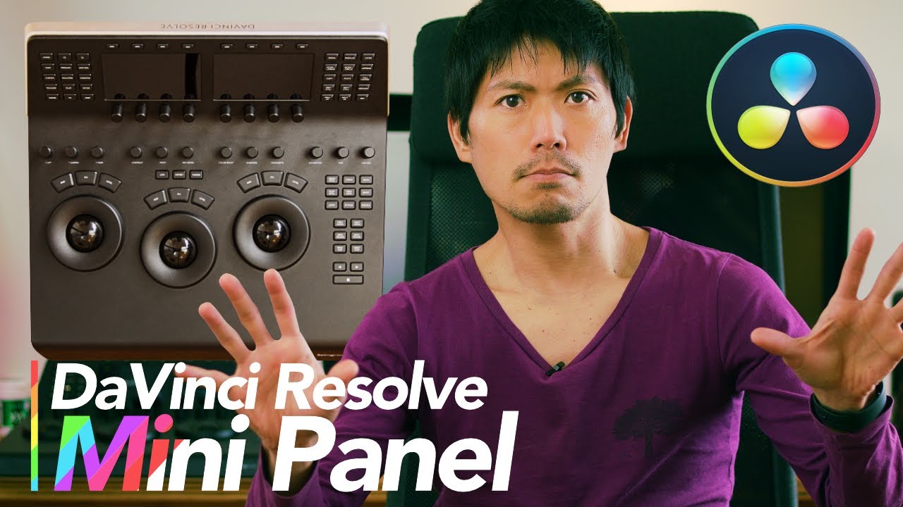 DaVinci Resolve Mini Panelを2週間使ってわかったこと、感じたこと