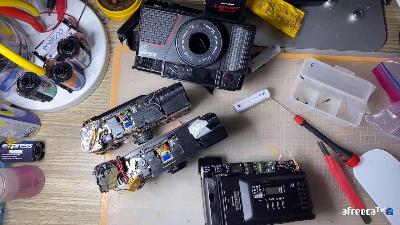 필름 카메라 니콘 L35ad 수리기 / Film camera Nikon L35ad repair