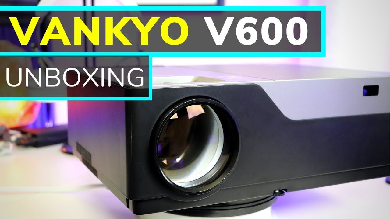 Vankyo V600 M18 Native 1080P Projector Unboxing - YouTube