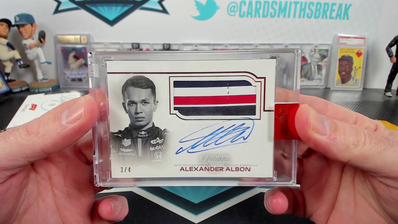 2020 Topps Dynasty Formula 1 Racing 5 Box Case Break #1 - YouTube