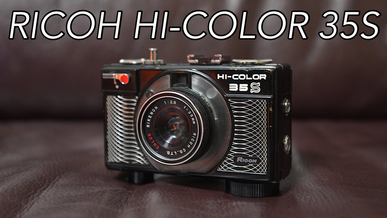 リコーハイカラー35Sブラックのゼンマイ式カメラを堪能しました