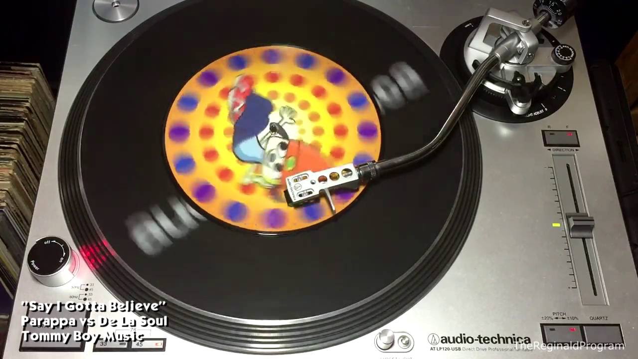 Parappa vs De La Soul: Say I Gotta Believe: Side A | Vinyl Rip