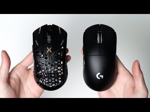 Unpacking the Finalmouse ULX Tiger (Large) 40g is hot for
