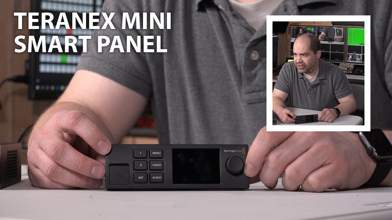 Blackmagic Design Teranex Mini Smart Panel - YouTube