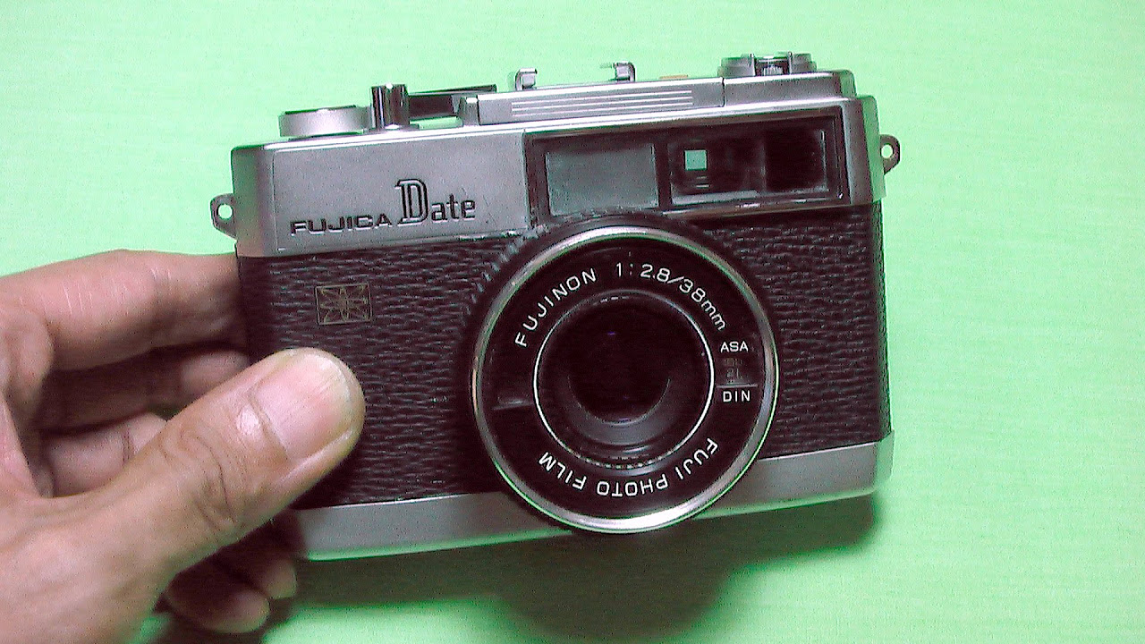 フジカ デートの使い方 FUJIFILM FUJICA DATE How to use 1970s visual