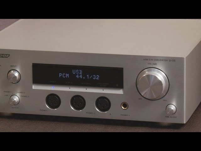 Pioneer「U-05」ヘッドホンアンプ内蔵型USB DAC インタビュー - YouTube