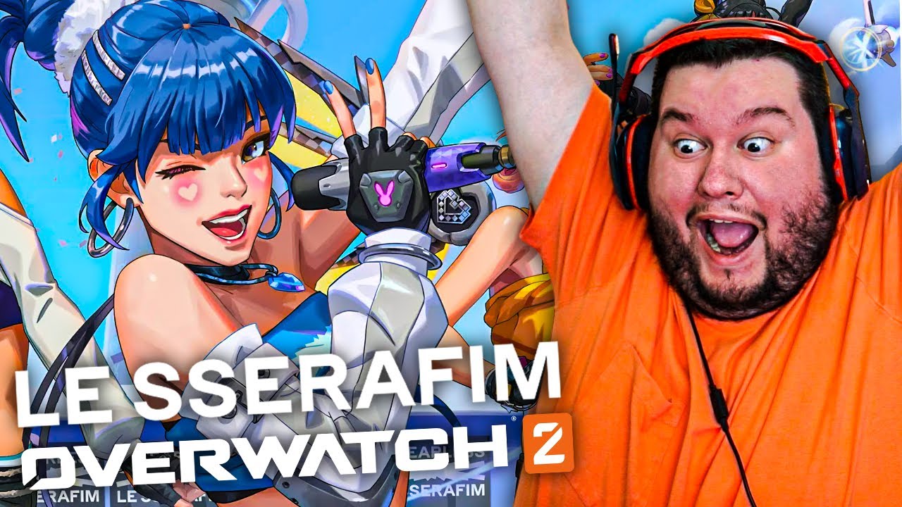 First Look At The NEW Le Sserafim Overwatch 2 Skins - YouTube