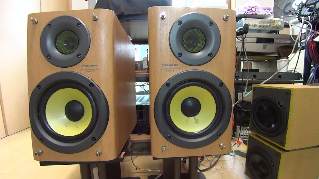 パイオニア スピーカー S-RS77-LR のシステム改 - YouTube