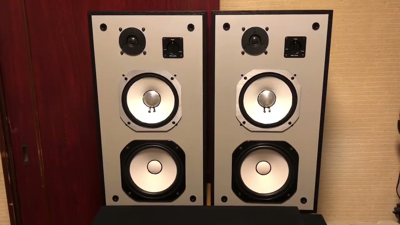 オーディオ試聴動画 JBL LE8T-H使用パッシブラジエーター自作