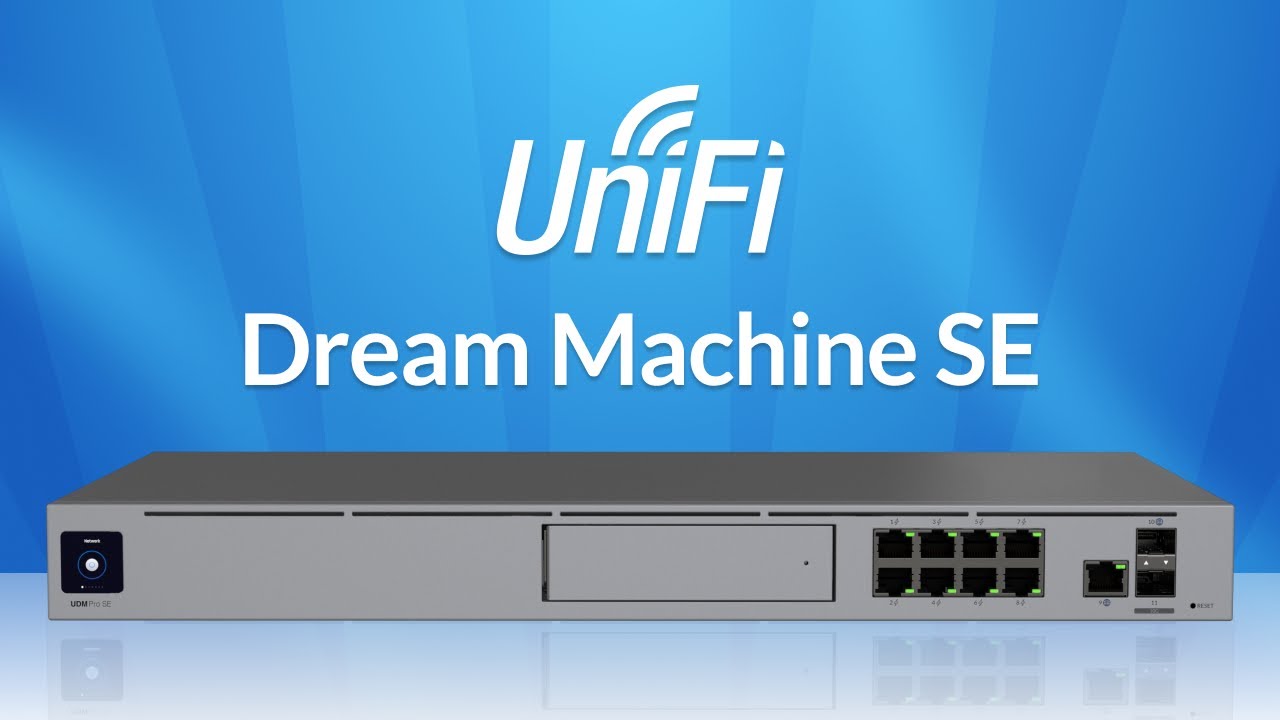 Ubiquiti Dream Machine Special Edition, 10G Cloud Gateway (UDM-SE