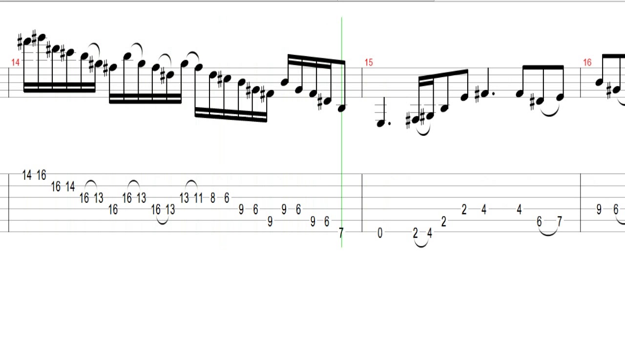 名ギターソロ】エリック・ジョンソン トレードマーク ギターTAB譜