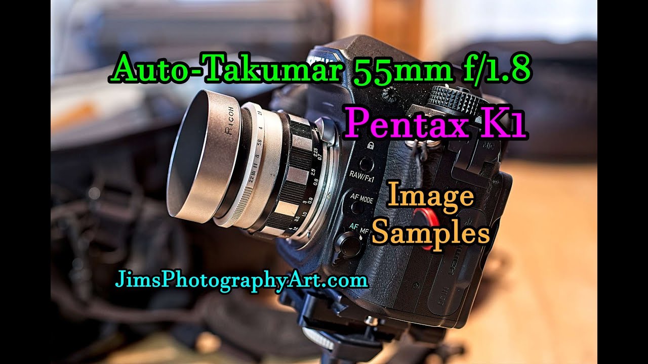 Pentax K1 with the Auto Takumar 55mm f/1.8 Zebra Lens, with Image