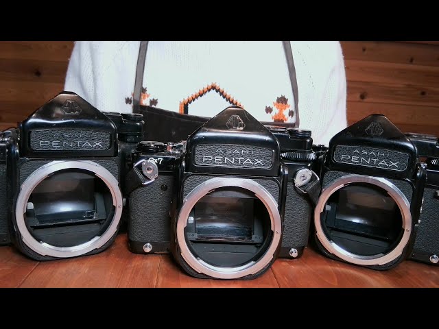 バケペン】中判一眼レフカメラ・PENTAX 6x7(67)前期・後期の見分け方