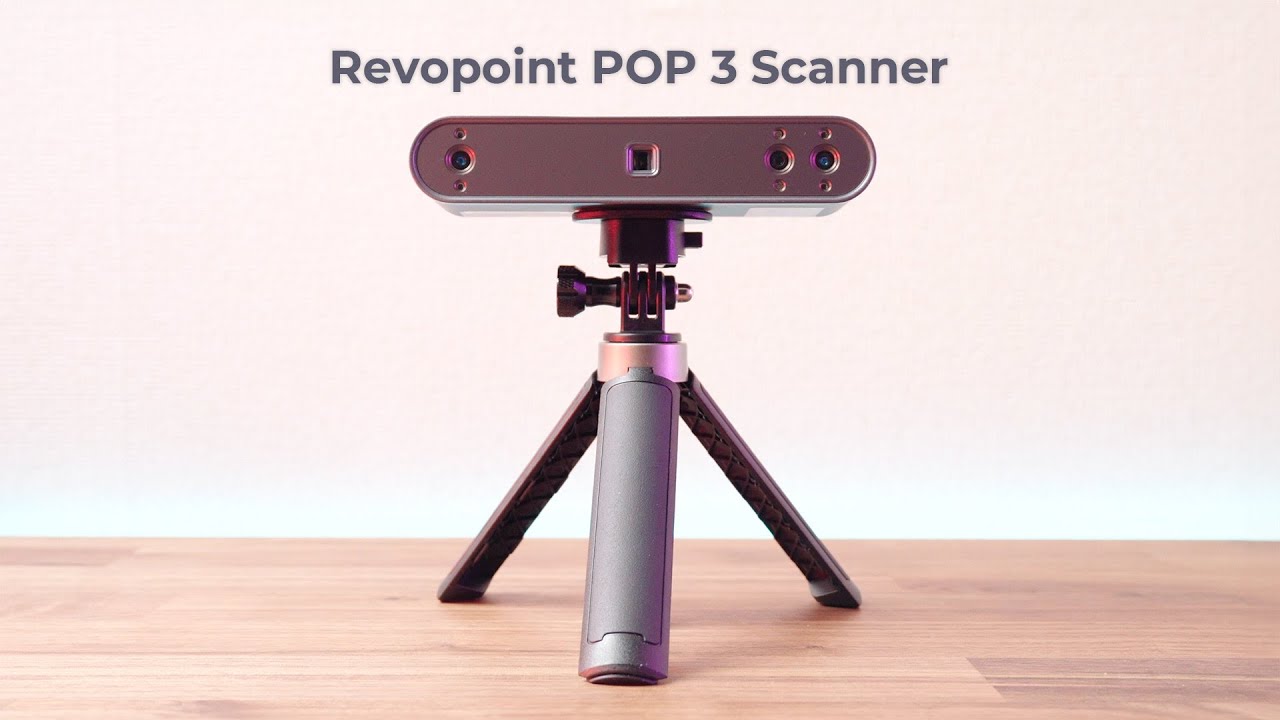 さらに進化したRevopoint POP 3 3Dスキャナーレビュー - YouTube