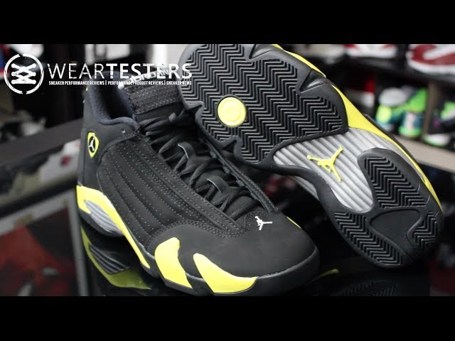 Air Jordan 14 Retro 'Thunder' - YouTube