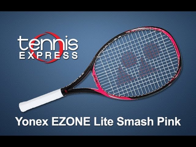 Yonex EZONE Lite Smash Pink Racquet Review | Tennis Express - YouTube