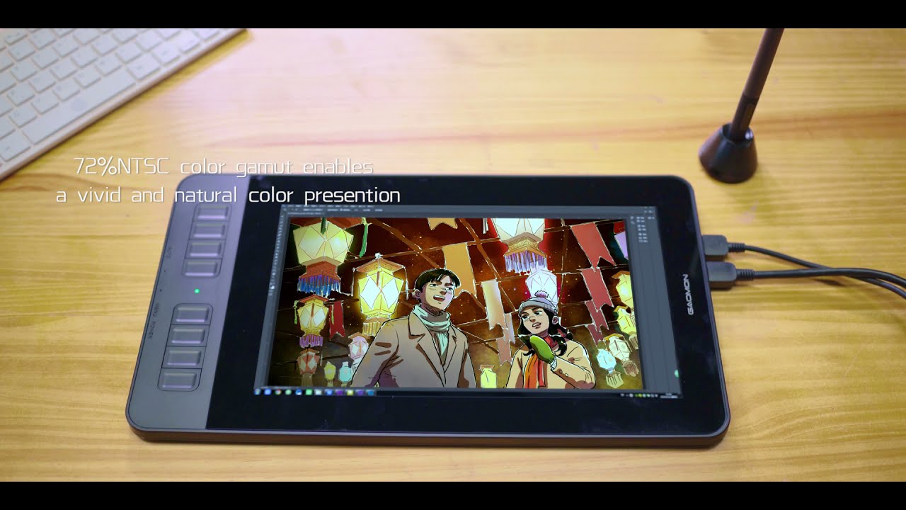 GAOMON PD1161 11.6 Inches Portable Drawing Tablet with Stylus Pen