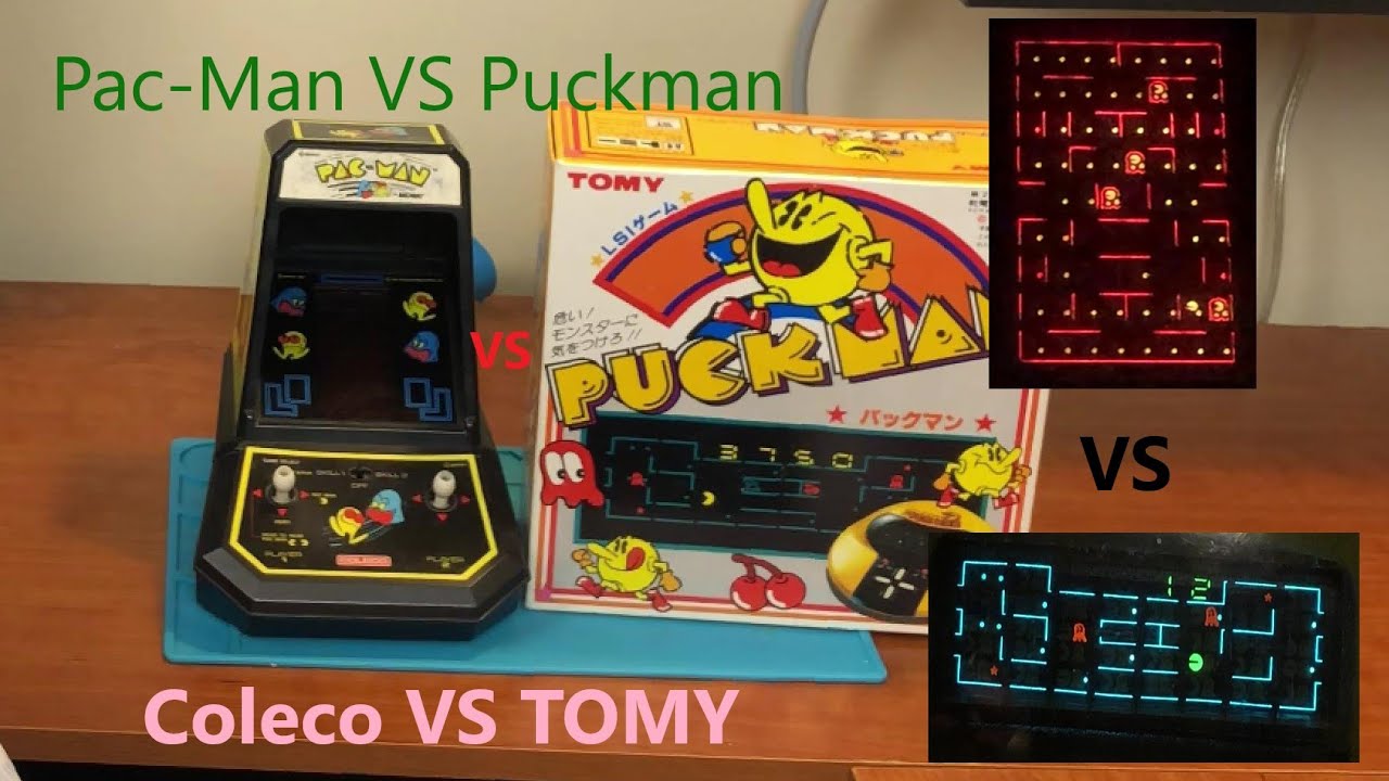Pac-Man vs Puckman: Part 1 - YouTube